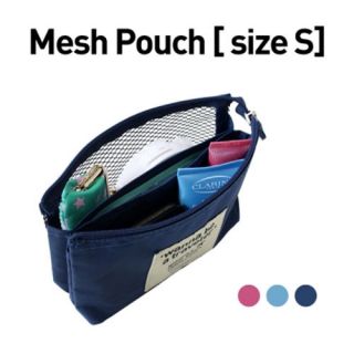   Toiletry Cosmetics Case Makeup Bag_Monopoly_M​esh Pouch Size S