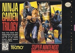 Ninja Gaiden Trilogy Edition Super Nintendo, 1995