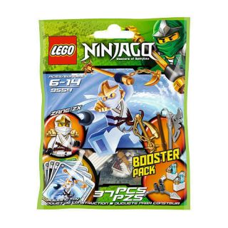 LEGO Ninjago ZANE ZX (9554) NEW Weapons BOOSTER Pack 2012 SUMMER SET 