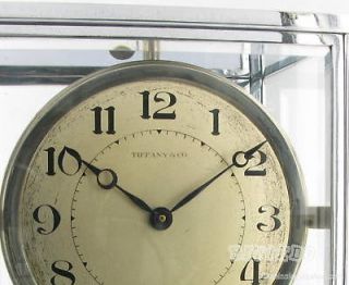 1930 tiffany french reutter atmos chrome clock ra2 time left