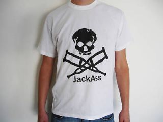 jackass skull t shirt johnny knoxville mtv s m l xl xxl