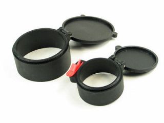 2pcs ( 58mm+42mm) Dustproof Cover for Rifle Scope Sight Lens Covers 