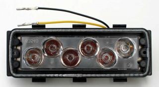 WHELEN 500 series TIR6 LED modules in amber for Liberty lightbar