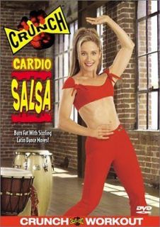 crunch cardio salsa new dvd dance fitness  3 26  