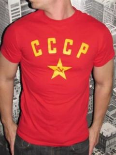 vintage cccp ussr army soviet russia hockey t shirt xl