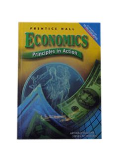 Economics by Steven M. Sheffrin and Arthur OSullivan Hardcover 