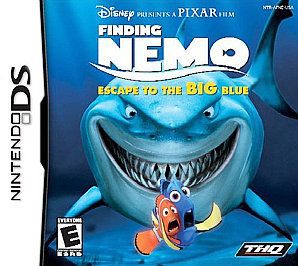 finding nemo escape to the big blue nintendo ds3 2006