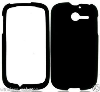 Huawei Ascend Y H866C BLACK Snap On Cellphone Case Hard Cover