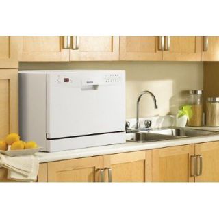 NEW Danby Compact Portable Dishwasher 6 Place Settings Small Counter 
