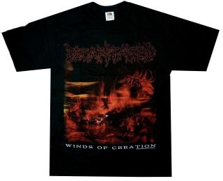 DECAPITATED Winds Of Creation Official SHIRT M L XL XXL Death Metal T 