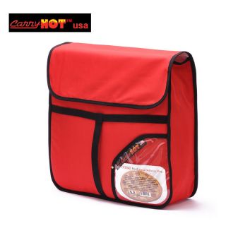   18 Insulated Pizza Delivery Bag 18 x18 x 6 Holds 4  18