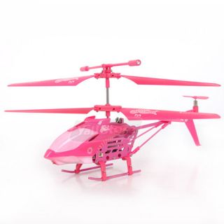RTF 3.5 Channel Remote Control RC Helicopter with GYRO 3.5CH Pink 