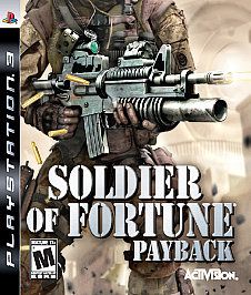 Soldier of Fortune Payback Sony Playstation 3, 2007