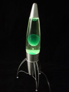 Newly listed ROCKET LAVA LAMP   18 BLUE GLOW MOTION GLITTER PARTY 