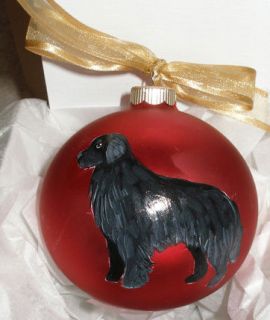 Newfoundland Ornament Christmas Ornament Hand Painted with name on 