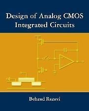 design of analog cmos integrated circuits by behzad brand new