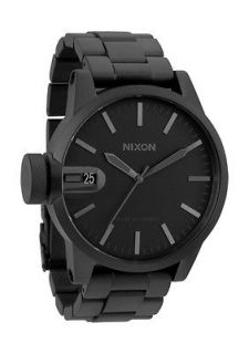 nixon the chronicle ss all matte black watch a198 1028