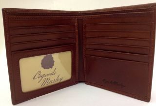 osgoode marley mens sienna leather id hipster bifold wallet