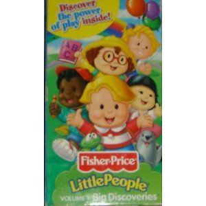 fisher price little people volume 1 big discoveries vhs time