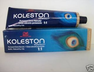 WELLA KOLESTON PERFECT NEW PACKAGE 2oz~$9.94 EACH ~ ANY SHADE LISTED