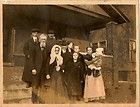 Old Vintage Antique Photograph Large Group of People Family Baby