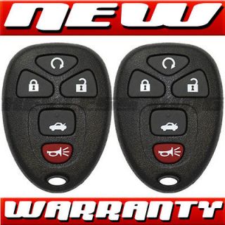 new pair gm keyless entry remote key fob transmitter clicker