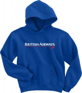 british airways retro logo british airline hoody