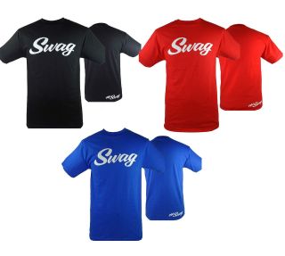 NEW SWAG DJ PAULY JERSEY SHORE #SWAG T SHIRT BLACK.RED.ROYAL BLUE SIZE 