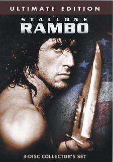 Rambo Trilogy DVD, 2004, 3 Disc Set, Ultimate Collectore Edition 