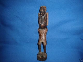 besmo kenya hand carved african woman  25