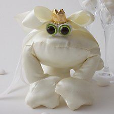 Ring Bearer Frog Cushion / Pillow   Unique Wedding accessory