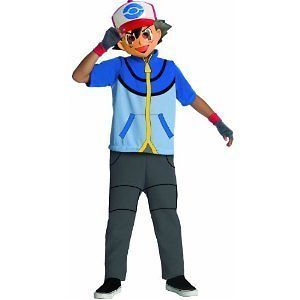 NWT Size 6 Pokemon Ash Nintendo Complete Halloween Dress Up Costume