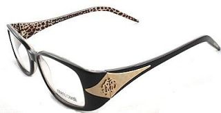 HUGE SALE Roberto Cavalli Eyeglasses RC0553/V Black Gold Just In So 