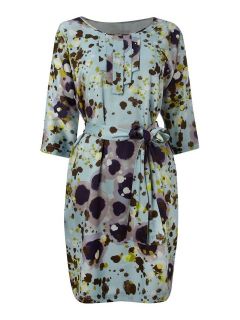 Mary Portas Pleat Front Dress In Multi Coloured From 