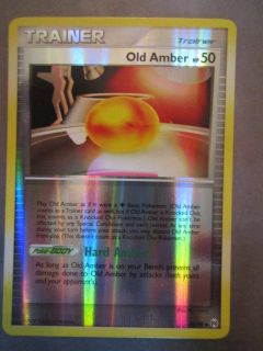 Pokemon   OLD AMBER   89/99 Platinum Arceus Expansion Reverse Holofoil 