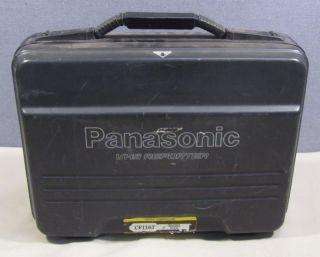panasonic af piezo vhs reporter video camera with acc from