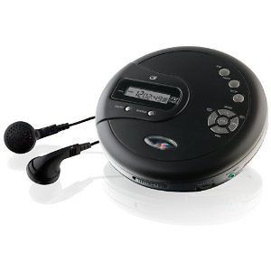 new gpx portable audio cd player anti skip protection fm