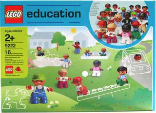 LEGO Education DUPLO World People Set #9222 (16 DUPLO MiniFigs)