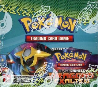 POKEMON B&W DRAGONS EXALTED BOOSTER 6 BOX CASE BLOWOUT CARDS