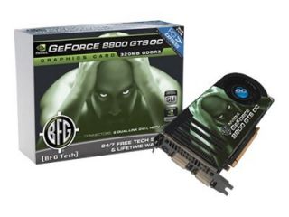 BFG Technologies NVIDIA GeForce 8800 GTS BFGR88320GTSOCE 320 MB PCI 