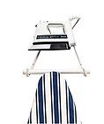 Polder Wall Mounted Ironing Board Hanger White Coated Cover Pad New 