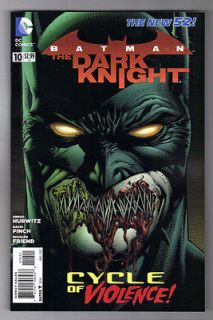 BATMAN THE DARK KNIGHT #10   DAVID FINCH COVER & ART   DCs THE NEW 