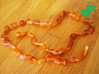 Authentic Raw BALTIC AMBER Adult Necklace *Pain Relief*Migrain​es 