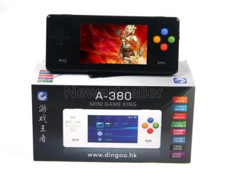 3color dingoo a380 handheld emulator game console a320 time left