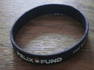 NEW FELIX FUND THE BOMB DISPOSAL CHARITY SILICONE RUBBER WRISTBAND 