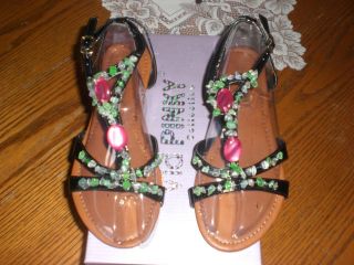 Via Pinky Collection Beaded Sandal,,,in various sizes,,,Brand New in 