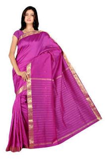 purple indian art silk sari saree curtain drape panel from