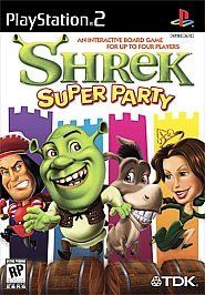 shrek super party disc works sony playstation 2 ps2 free