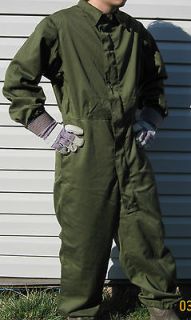 US Military Army Coveralls Cold Weather Mechanic OD Green Mens Small 