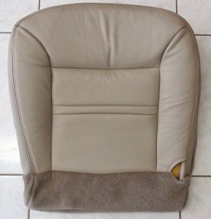   3L Diesel Driver Bottom Leather Seat Cover TAN (Fits: Ford Excursion